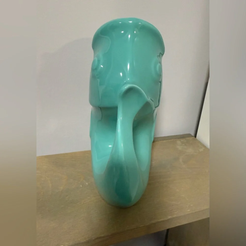 Gurgle Pot Water Pitcher 42oz - Aqua - Large - Picture 4 of 6